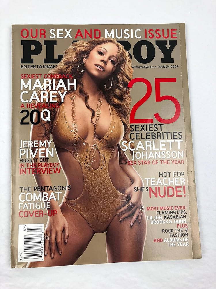 albert tejero recommends mariah carey playboy picture pic
