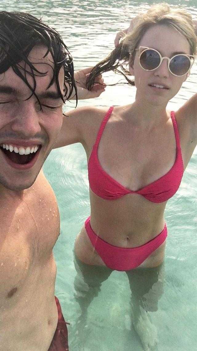 Violett Beane In A Bikini on pinky