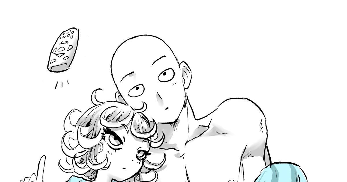 saitama x tatsumaki