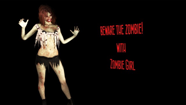 Zombie Girl Porn over ass