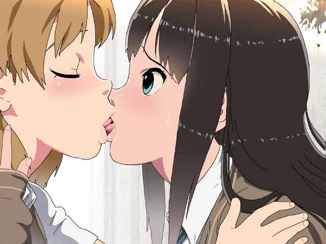cuong mai xuan recommends hentai yuri kiss pic