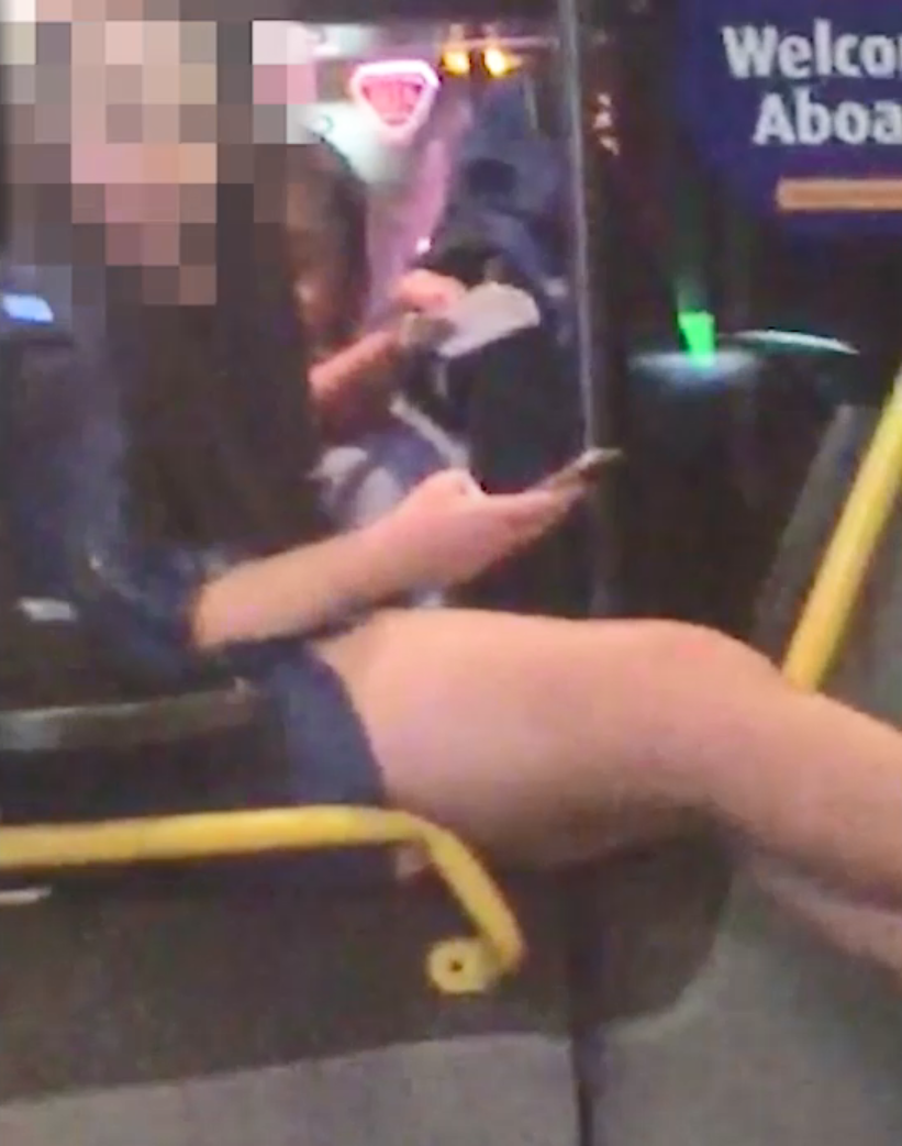 asep hilman recommends lady groped on bus pic