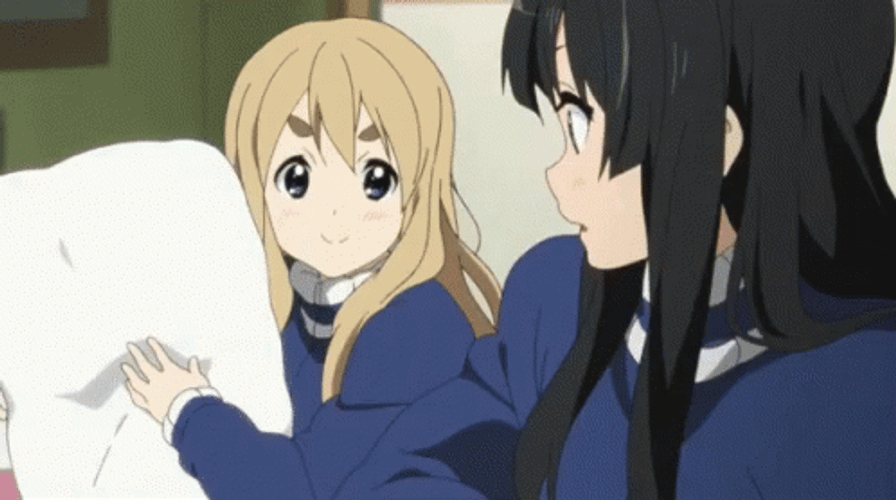 audrey slabbert recommends anime pillow fight gif pic