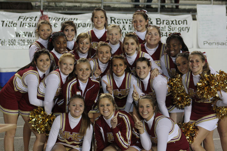 high school cheerleaders oops