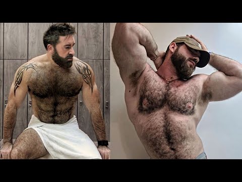 hairy muscle men videos