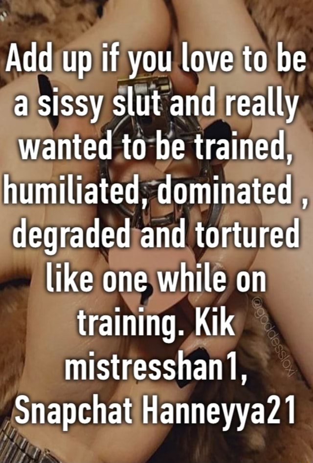 Sissy Slut Training Tumblr rios porn