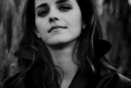 Best of Emma watson black and white gif