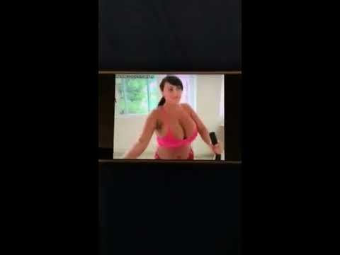 austin grall add bouncing boobs on treadmill photo
