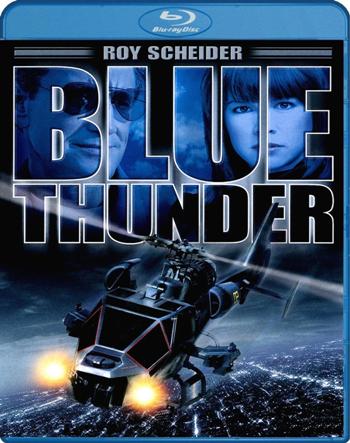 blue thunder yoga scene