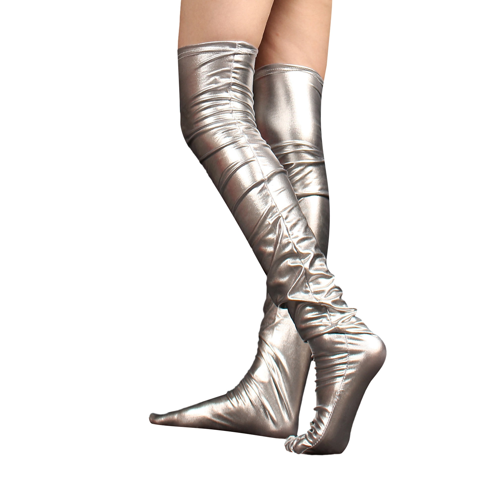 aaron barleycorn recommends Leather Knee High Stockings