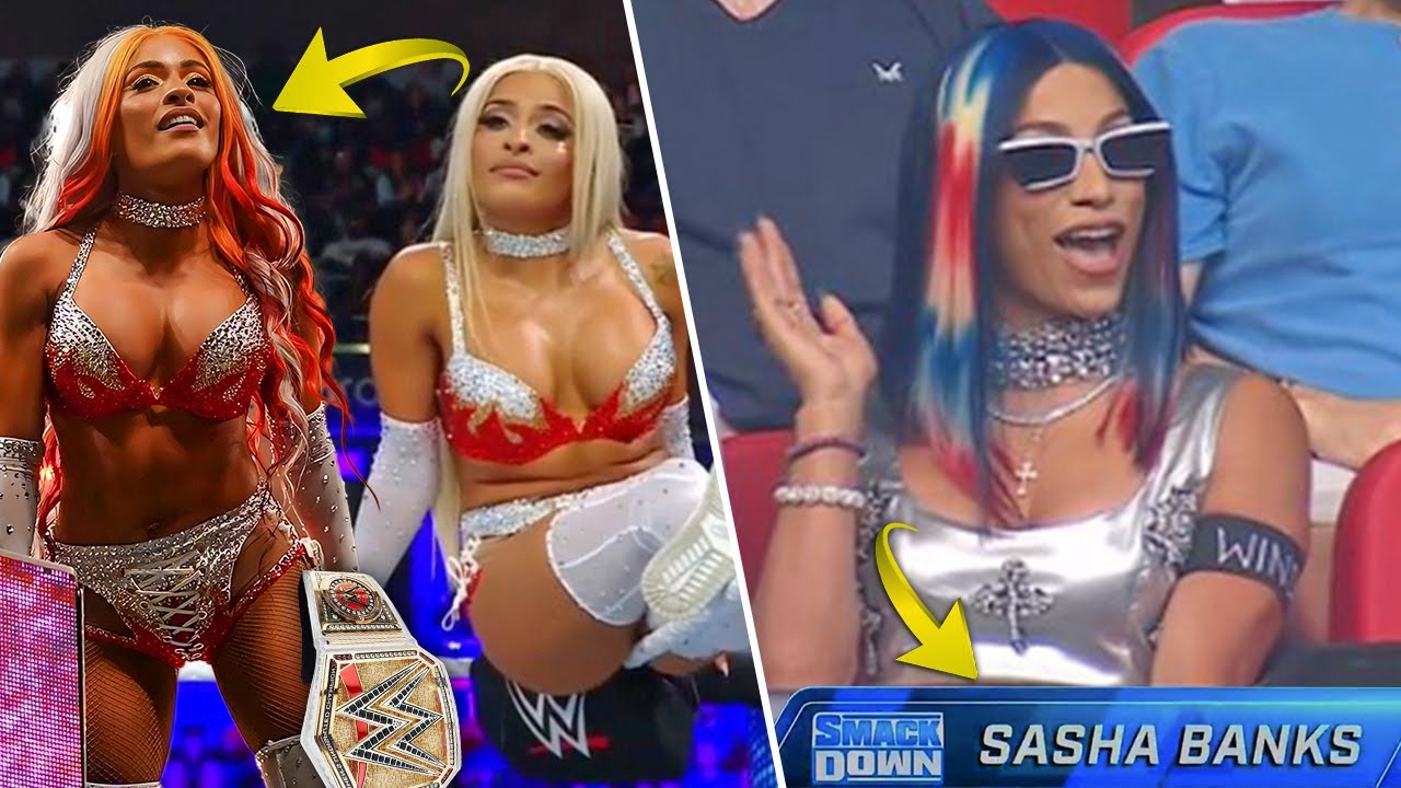 benjamin bakker recommends sasha banks fakes pic