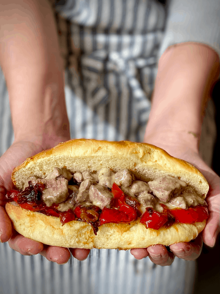 steak and cheese porn