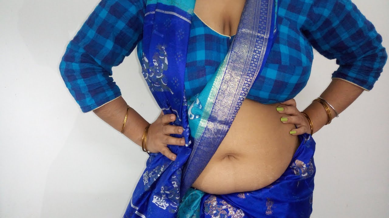 bob stinson share wearing saree below navel photos
