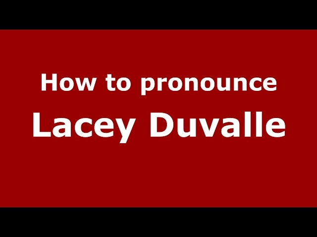 Best of Lacey duvalle real name