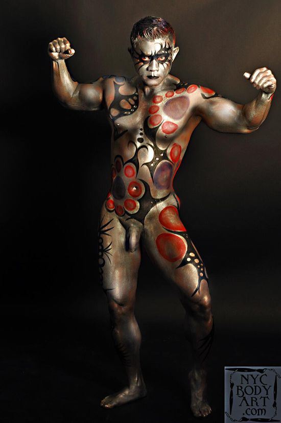 beth hedley recommends nude body painting male pic