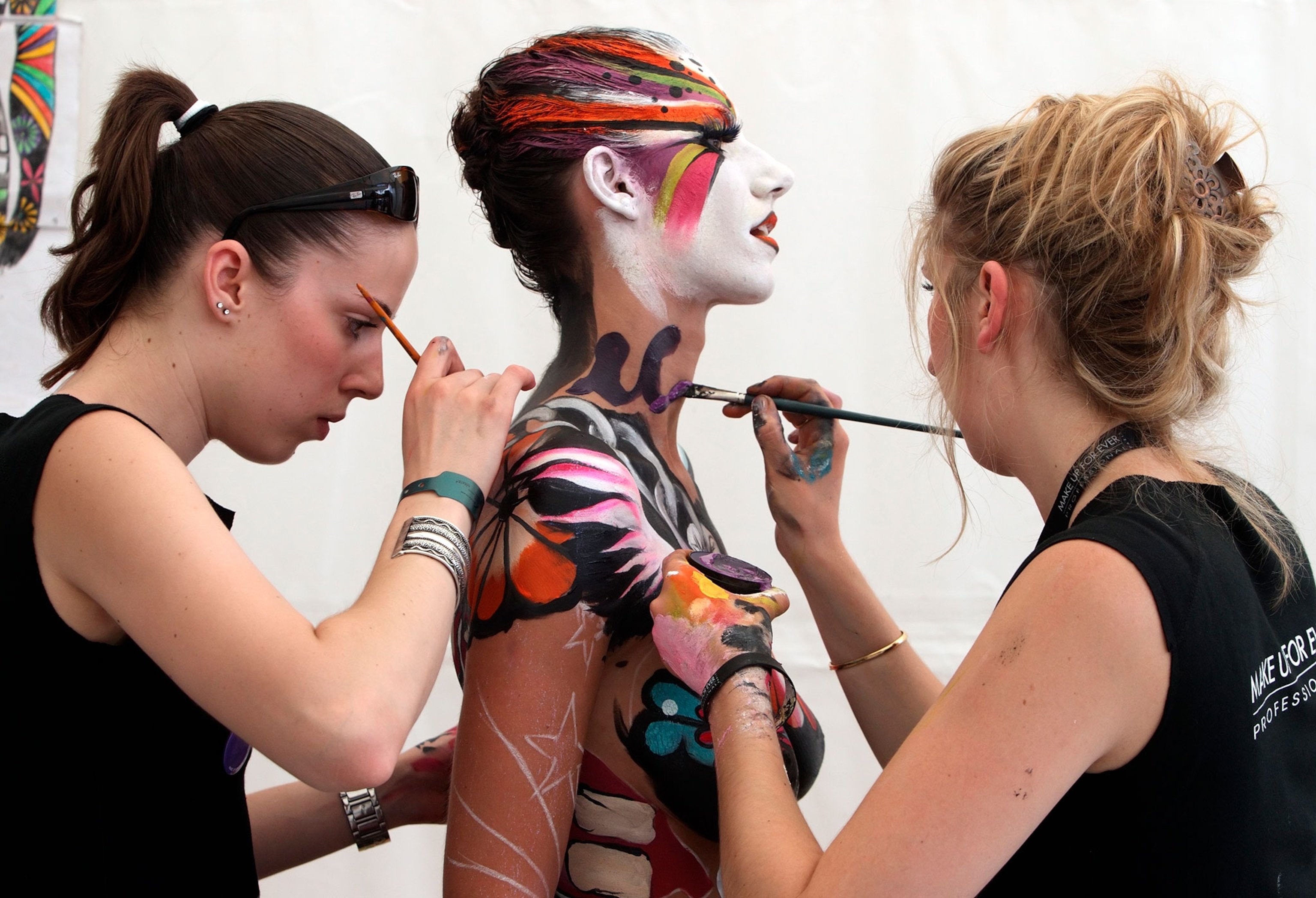 Female Body Painting Festival escort sundsvall