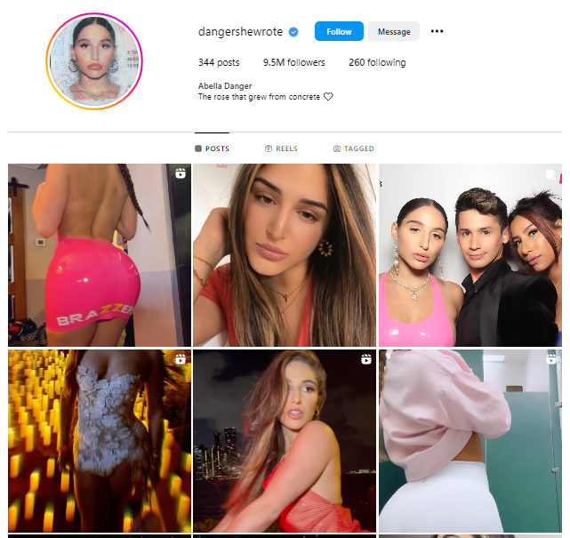 christine doumit recommends abella danger insta pic