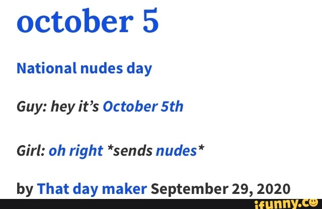 andre werner recommends when is national send a nude day pic