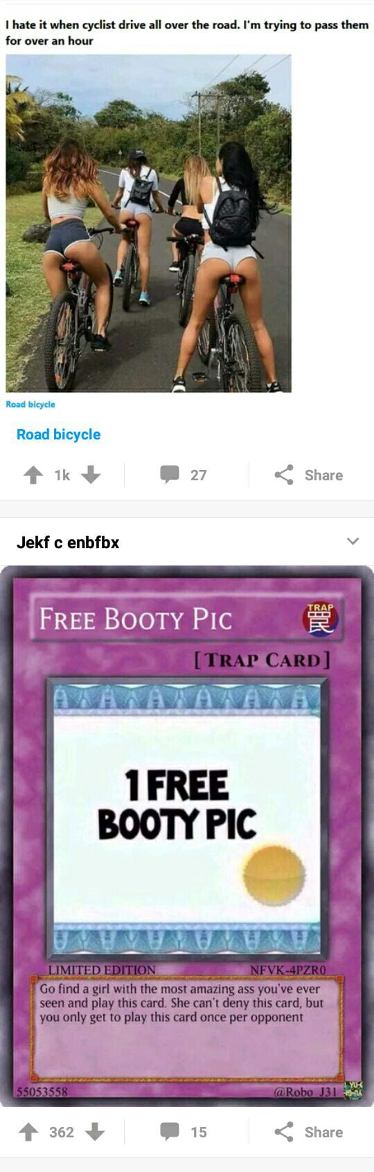 free booty pic pass