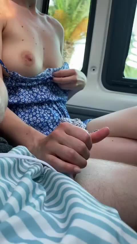 fucking my girlfriend in public