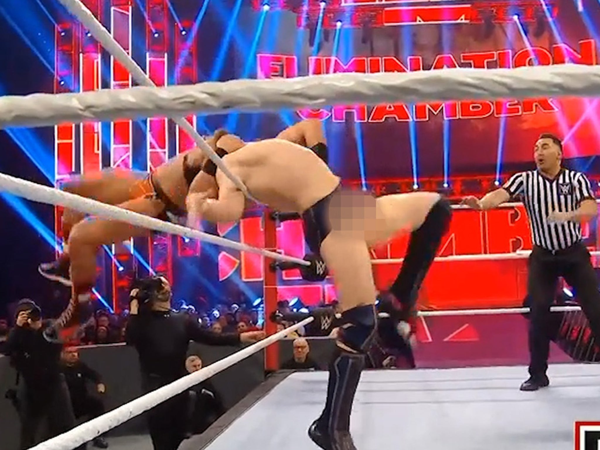 christiana abraham recommends wwe oops wardrobe malfunction pic