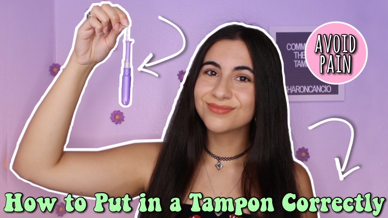 Best of Real person inserting a tampon video