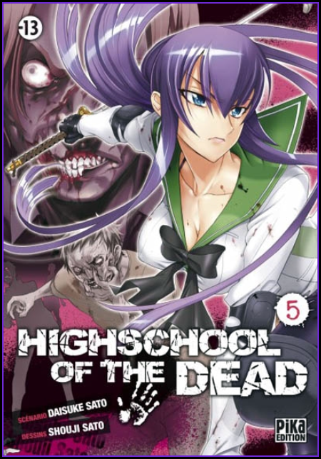 highschool of the dead episode 13