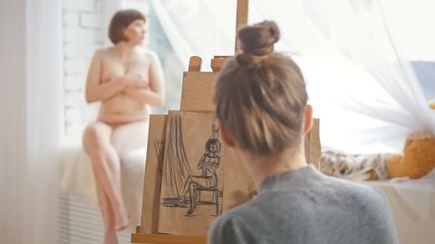 aline bedrosian recommends nude women art video pic