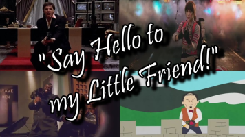 annie earle recommends Say Hello To My Little Friend Gif