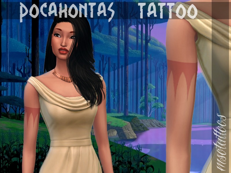 dokate cromley recommends Pocahontas Tattoo On Her Arm