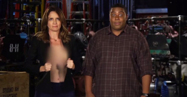 tina fey topless