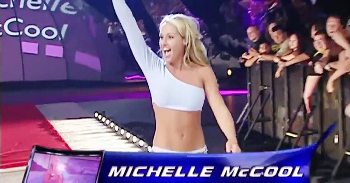 catherine carnegie recommends michelle mccool wardrobe malfunction pic