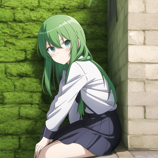 donald dingle recommends Green Haired Anime Girl