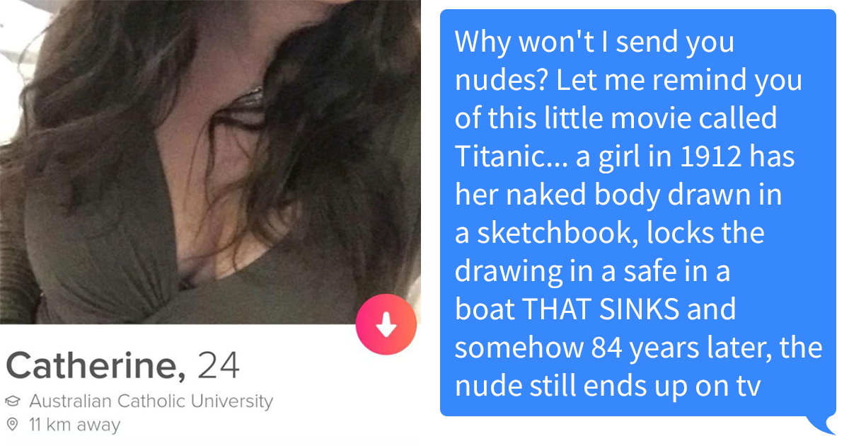 christopher burdios recommends Tinder Nude Pics