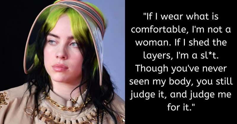 bob pat recommends billie eilish strips to underwear pic