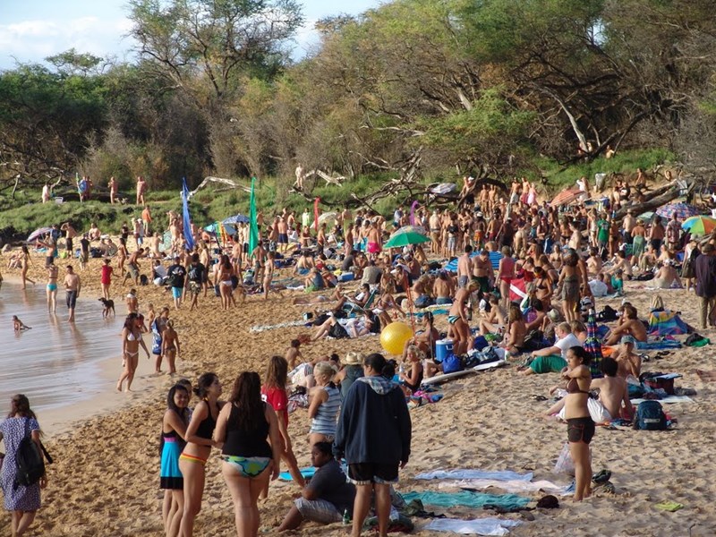 darren kearnes recommends little beach maui photos pic