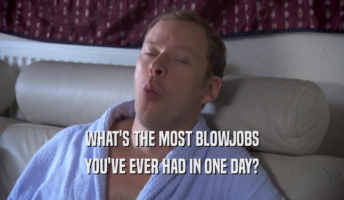 ahm farhan recommends Most Blowjobs In A Day