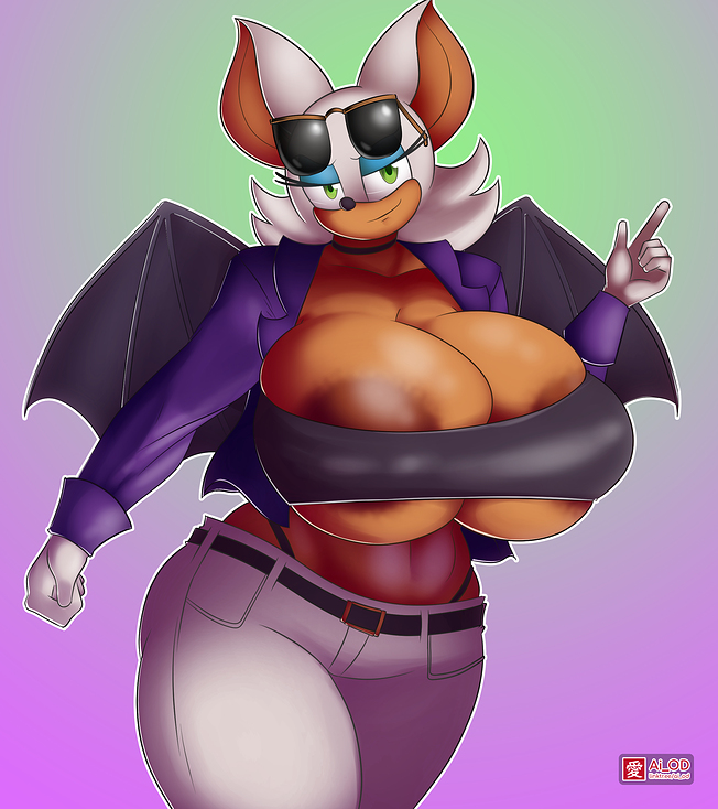 Rouge The Bat Big Boobs aeaefb a