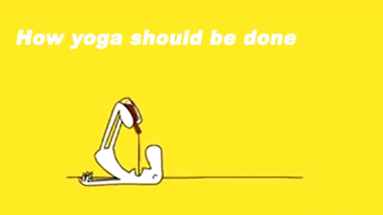 Best of How yoga should be done gif