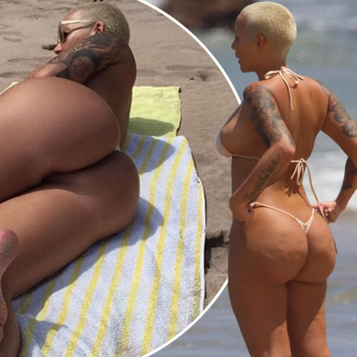 cierra henson recommends Amber Rose Naked Beach