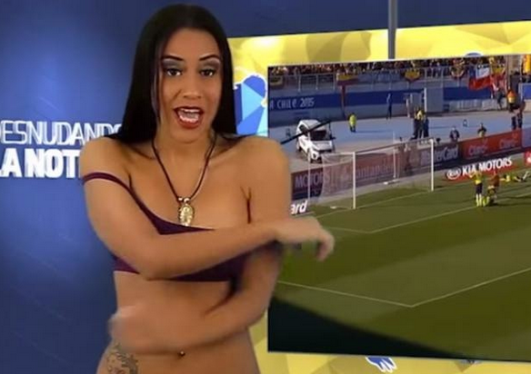 Best of Venezuela news reporter strip