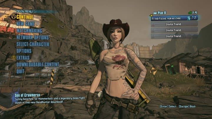 Borderlands 2 Sexy Mods lovely bio