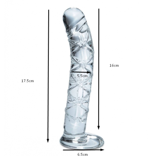 12 inch glass dildo