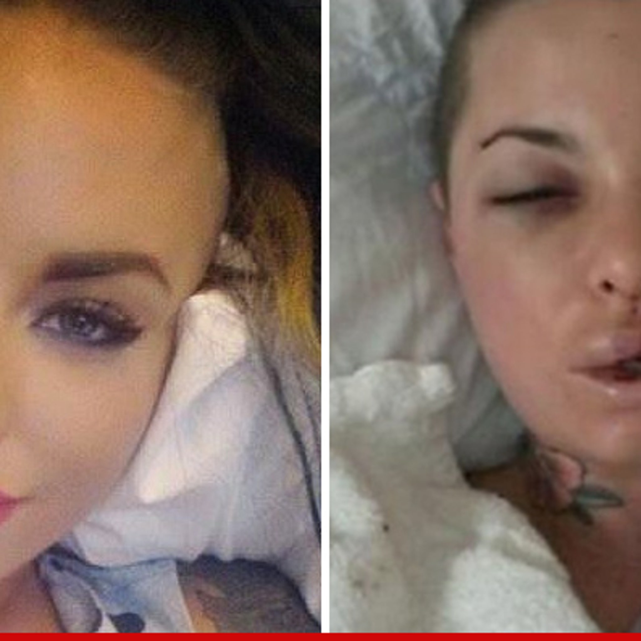 calista add christy mack before makeup photo