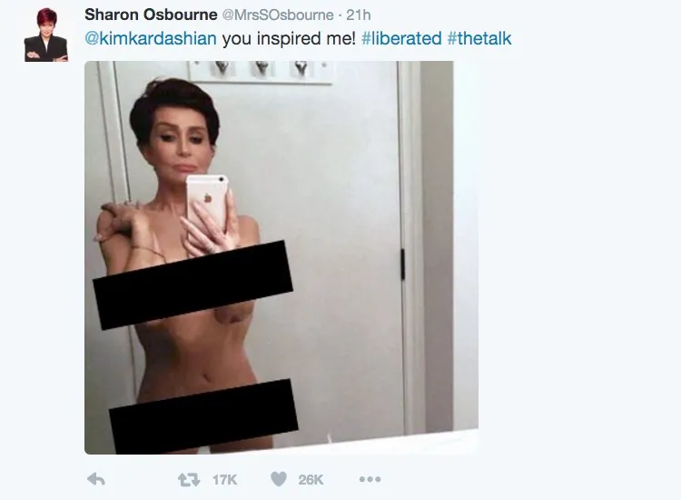 arramae silverio add sharon osbourne nip slip photo