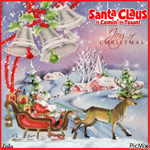 Santa Claus Is Coming To Town Gif raw scene