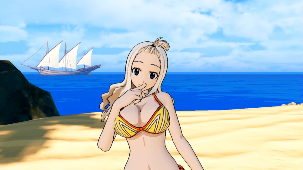 andrea baja recommends fairy tail mirajane swimsuit pic