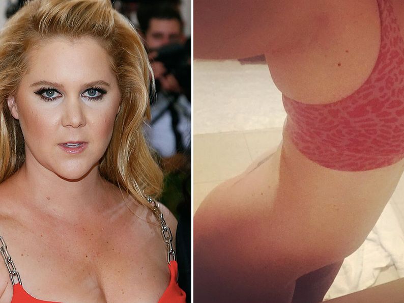 amy schumer topless