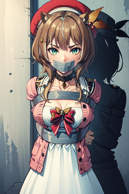 anime girl gagged