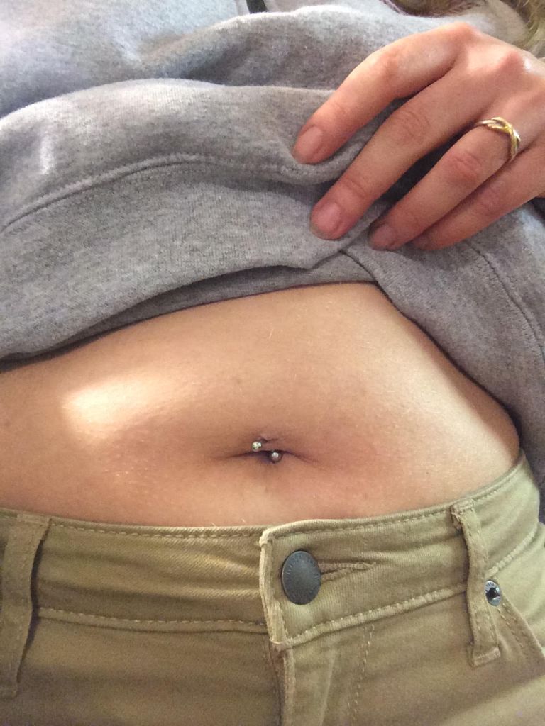 clinton joshua recommends belly piercing on fat stomach pic